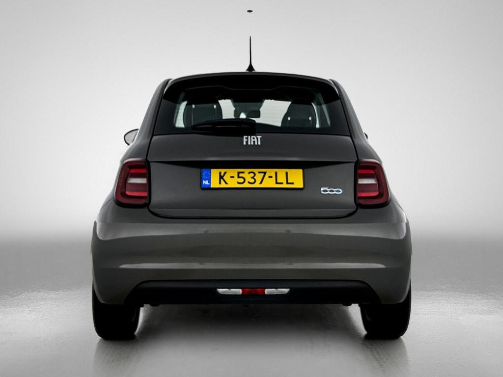Fiat 500 Icon 42 kWh | Airco | (bj 2020, automaat), Automaat, Stof, Gebruikt, Zwart