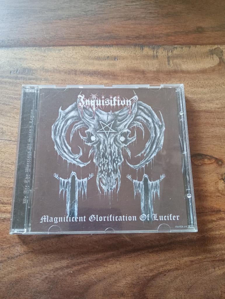 Inquisition Magnificent Glorification Of Lucifer Black Metal, Verzenden, Zo goed als nieuw
