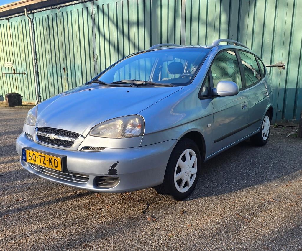 Chevrolet Tacuma 1.6 2007 Grijs APK 14-03-27, Metallic lak, Origineel Nederlands, Handgeschakeld, 600 kg