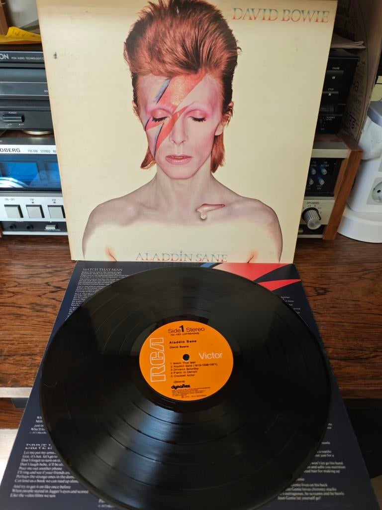 David Bowie - Aladdin Sane vinyl LP, Ophalen of Verzenden