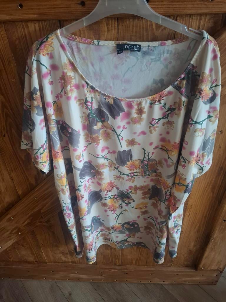 Shirt norah maat 48, Ophalen of Verzenden, Zo goed als nieuw, Roze, Shirt of Top