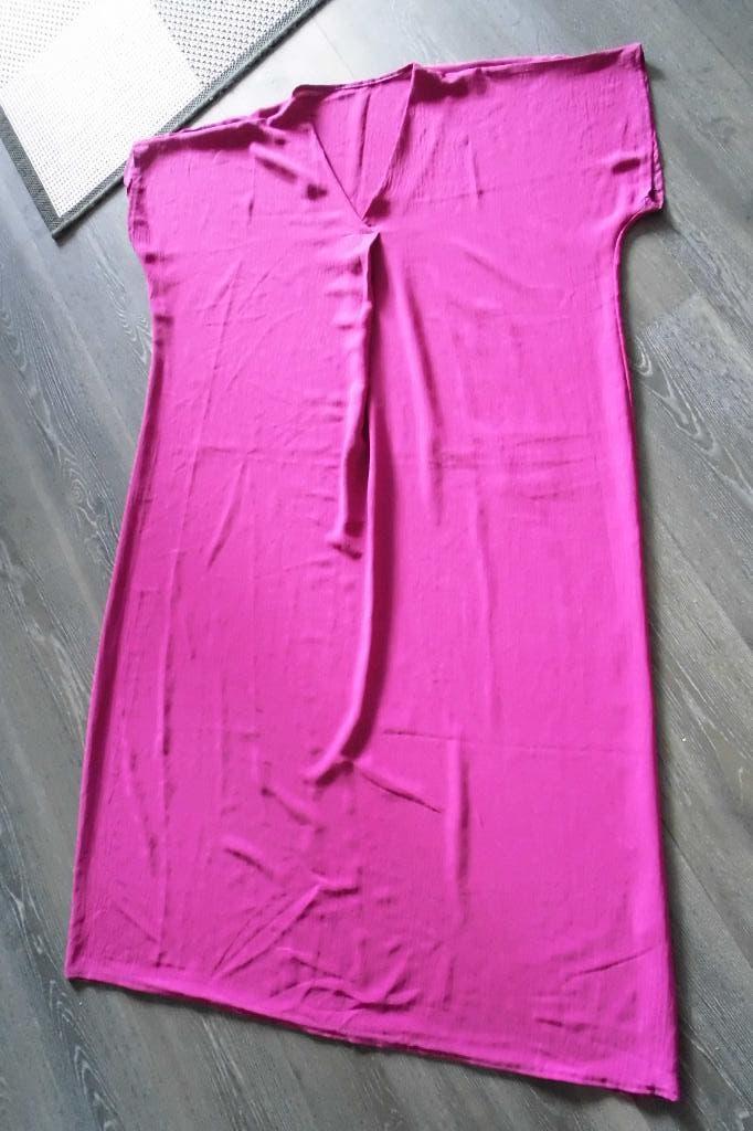 jurk paars maat 48/50, Paars, Maat 46/48 (XL) of groter, Ophalen of Verzenden, Gedragen