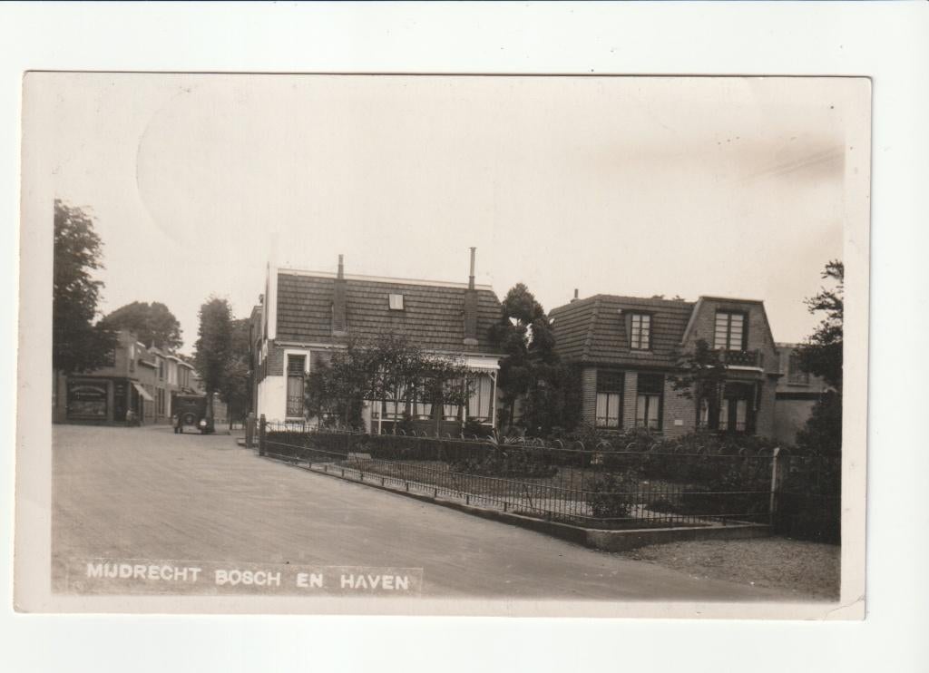 Mijdrecht - Bosch en Have / Bozenhoven * Fotokaart, Ophalen of Verzenden, 1920 tot 1940, Gelopen, Utrecht