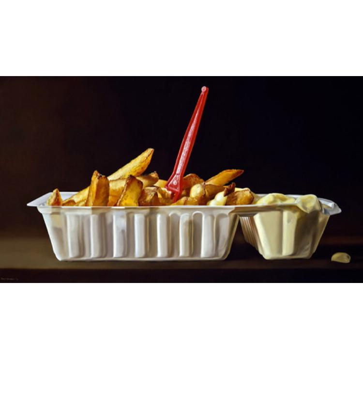 Tjalf Sparnaay. -  Bakje patat, Ophalen