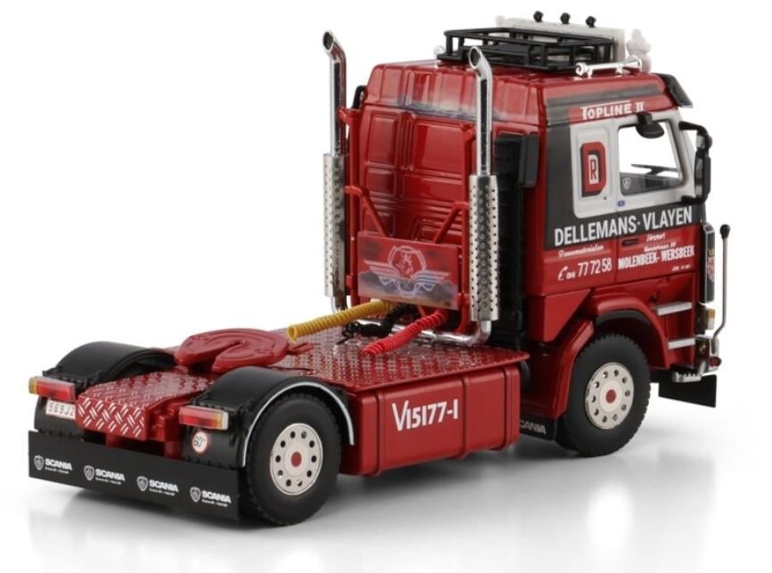 WSI SCANIA 143 M - DELLEMANS, Hobby en Vrije tijd, Modelauto's | 1:50, Wsi, ., Nieuw, Ophalen of Verzenden