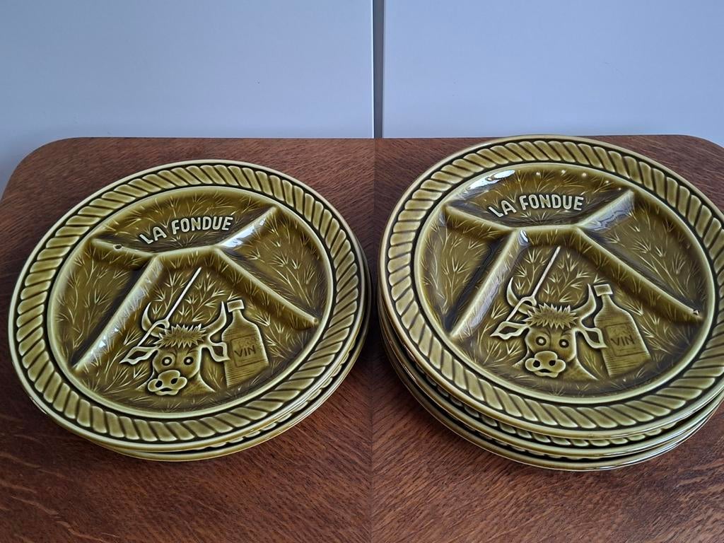 De leukste fondue borden van Nederland, Ophalen of Verzenden, Bord