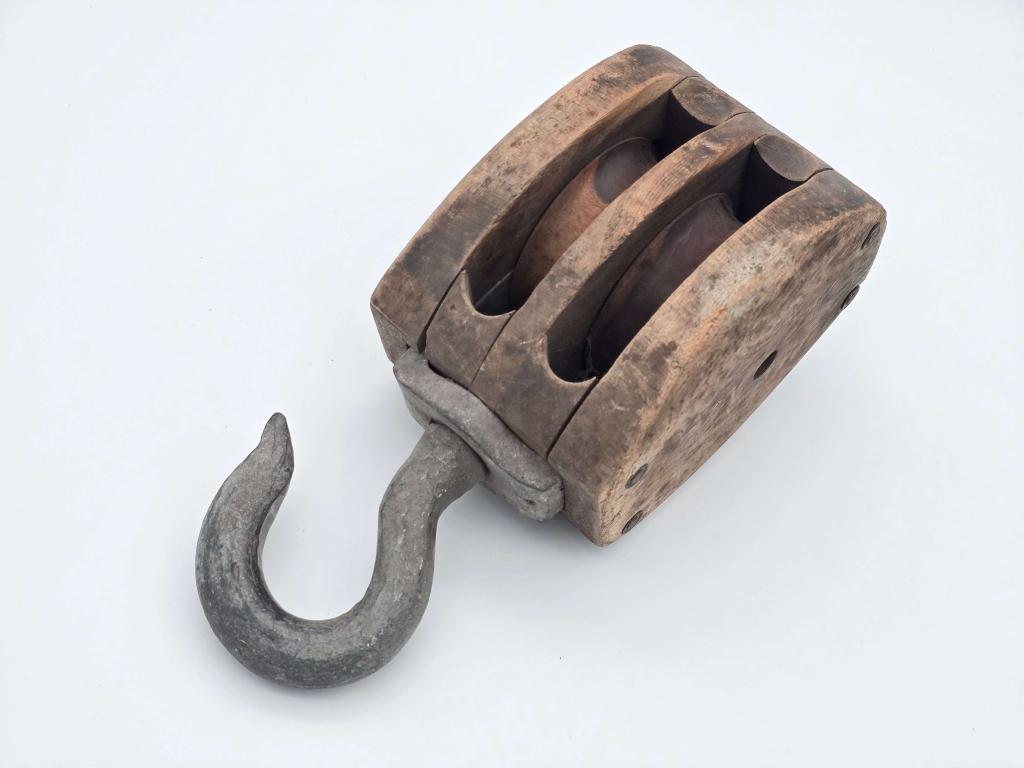 Blok met haak vintage compleet, Niet ingevuld, Gebruikt, Niet ingevuld, Ophalen of Verzenden