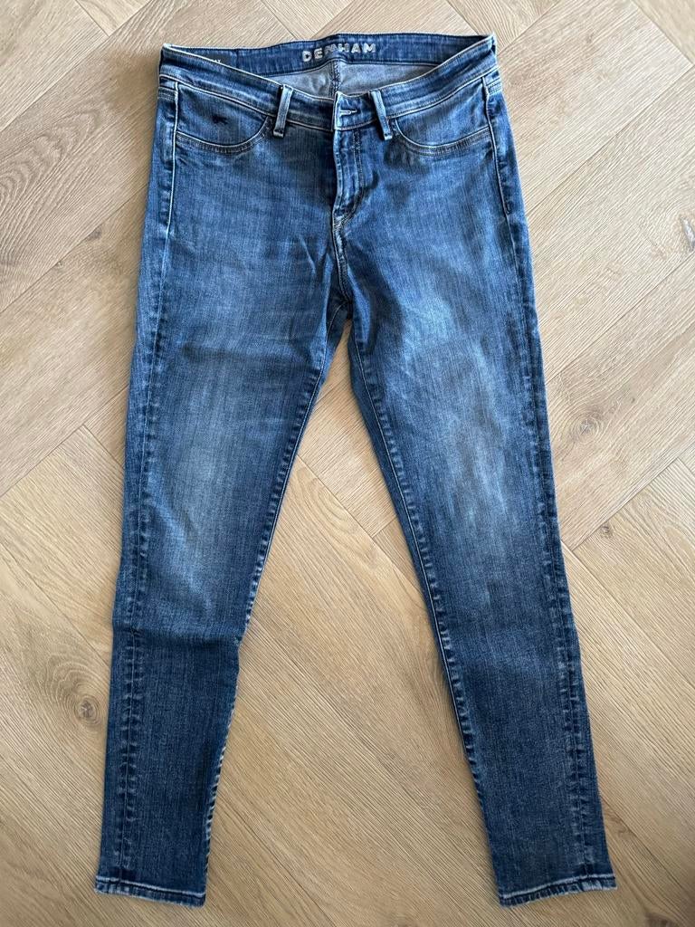 Denham Spray super tight fit jeans dames W28/L28, Ophalen of Verzenden, Zo goed als nieuw, Blauw, W28 - W29 (confectie 36)