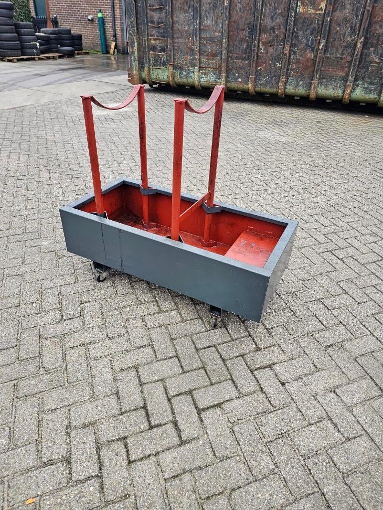 Mobiele Olie Opvangbak met Vatensteun, Ophalen, Nn, Gebruikt, Nn