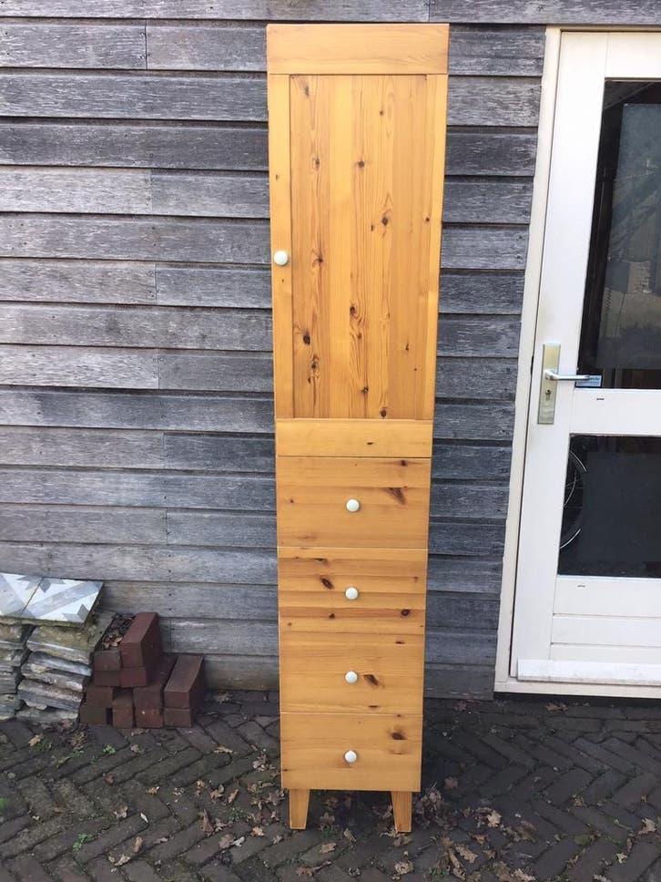 Kast, Ophalen, Minder dan 50 cm, Gebruikt, Met deur(en)