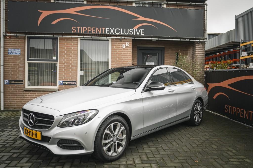 Mercedes-benz C-KLASSE C 350 E, burmeister, pano zuinig, sto, Automaat, Achterwielaandrijving, Gebruikt, Parkeerassistent