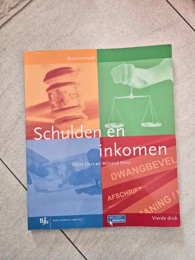 Schulden en Inkomen - Bronnenboek, Ophalen of Verzenden, Zo goed als nieuw, MBO, Gamma