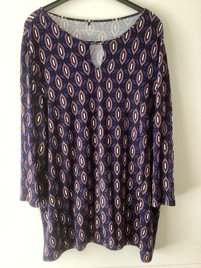 Vlot shirt, Gerry Weber, maat 48, zgan, Kleding | Dames, Blauw, Maat 46/48 (XL) of groter, Ophalen of Verzenden, Zo goed als nieuw