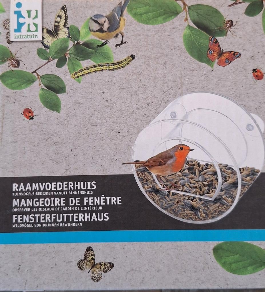 Intratuin Raamvoederhuis, Ophalen of Verzenden, Nieuw