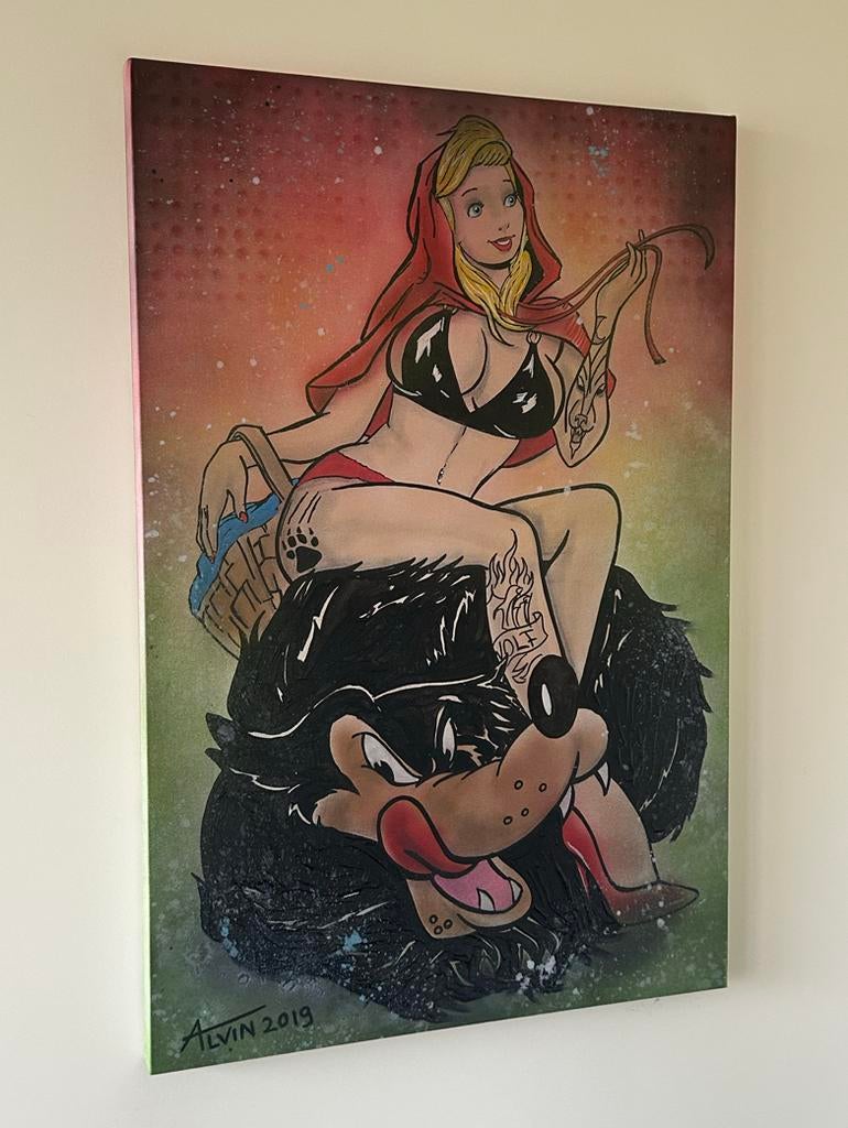 Alvin Silvrants - Disney sexy Tattoo rebel Red Riding Hood, Ophalen