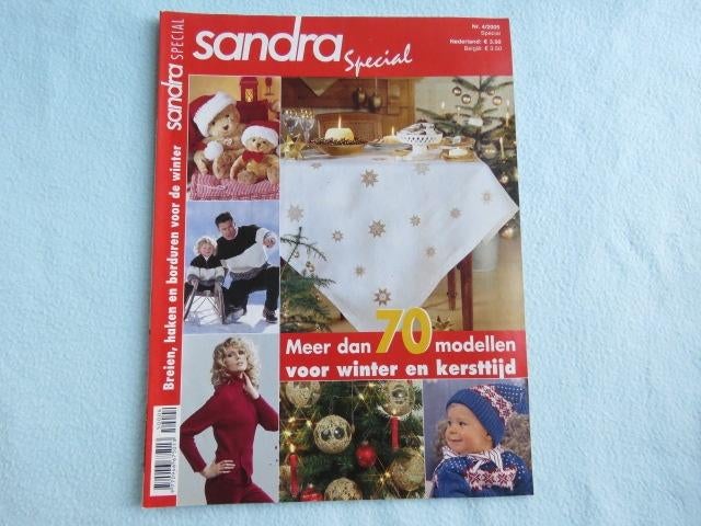 Sandra special: Breien, haken en borduren voor de winter, Ophalen of Verzenden, Zo goed als nieuw, Sport en Vrije tijd