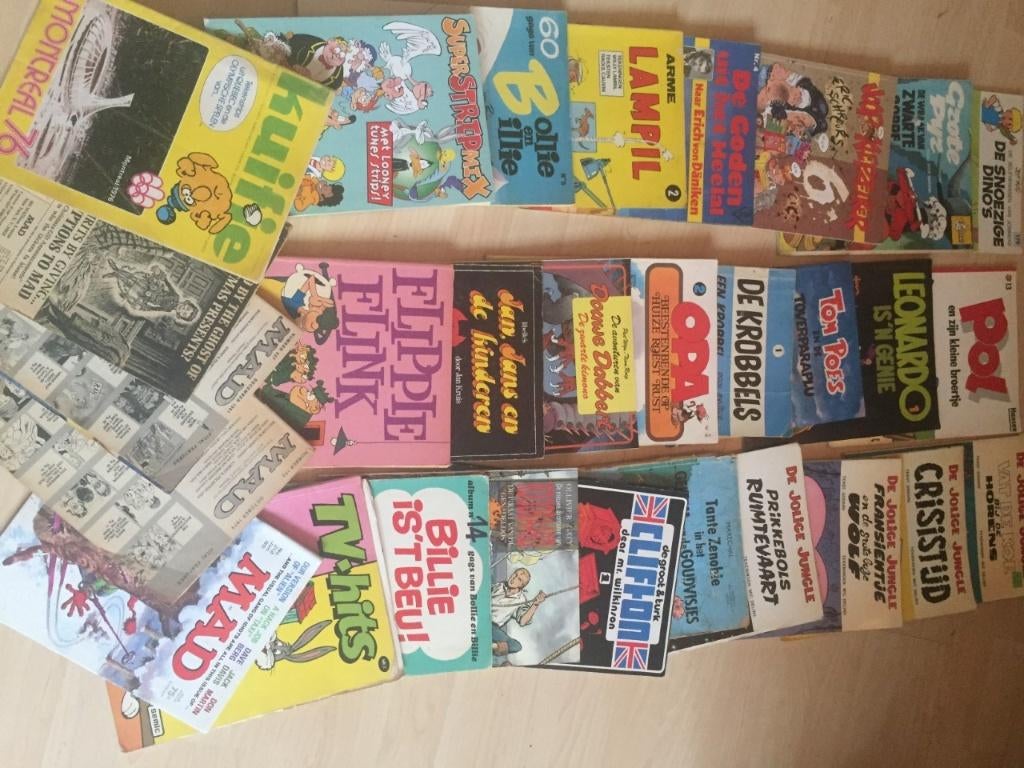 strips, Boeken, Meerdere comics, Ophalen, Gelezen, Europa