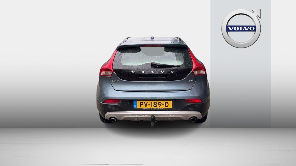 Volvo V40 Cross Country 1.6 T4 Momentum | RTI Navigatie | Bl, Zwart, 4 cilinders, Leder en Stof, Startonderbreker
