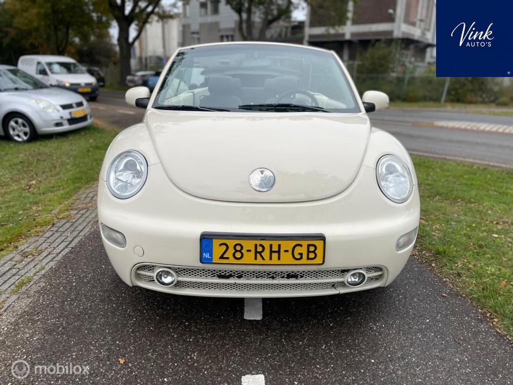Volkswagen New Beetle Cabriolet 1.6 Turijn Comfort | NL & NA, Auto's, Volkswagen, Stof, Gebruikt, 4 cilinders, Cabriolet