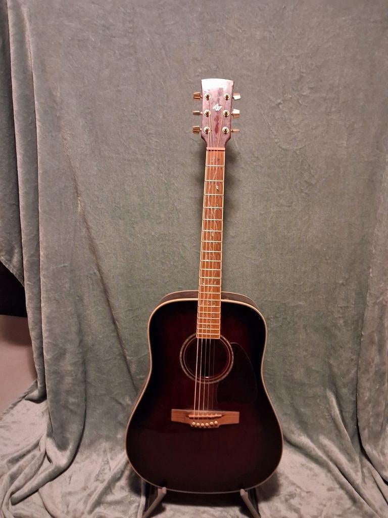 Mooie Ibanez akoestische gitaar met gave details, Muziek en Instrumenten, Snaarinstrumenten | Gitaren | Akoestisch, Ophalen, Gebruikt