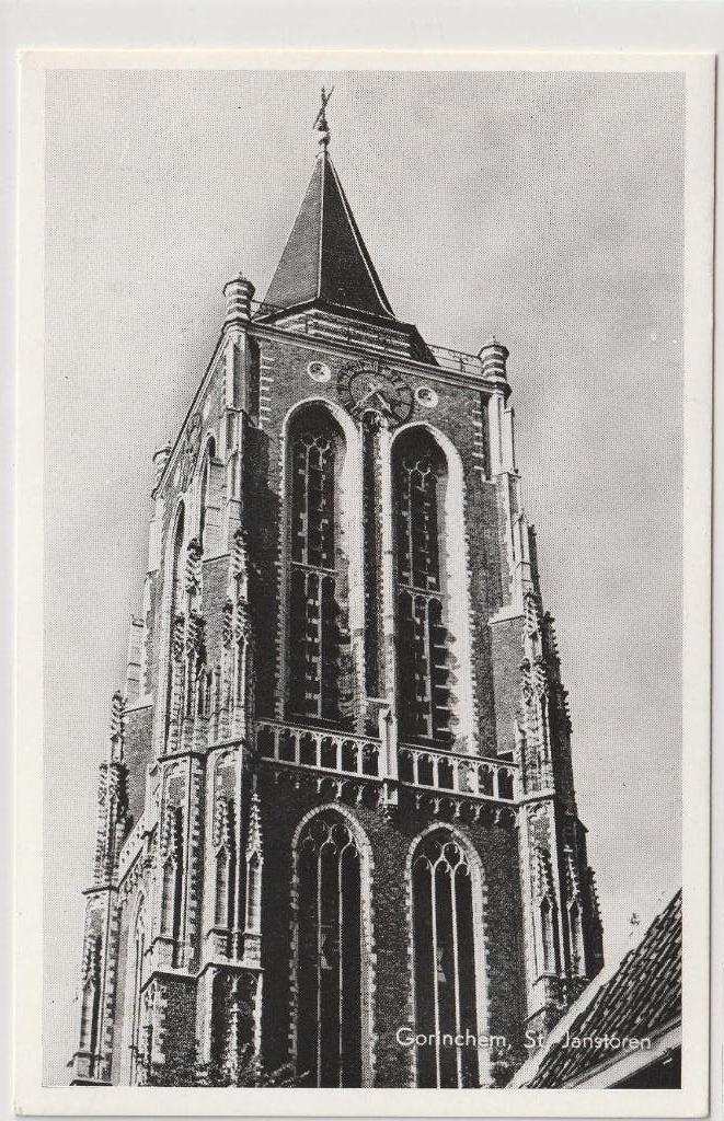 Gorinchem St. Janstoren, Verzamelen, Ansichtkaarten | Nederland, Ophalen of Verzenden, Ongelopen, Zuid-Holland