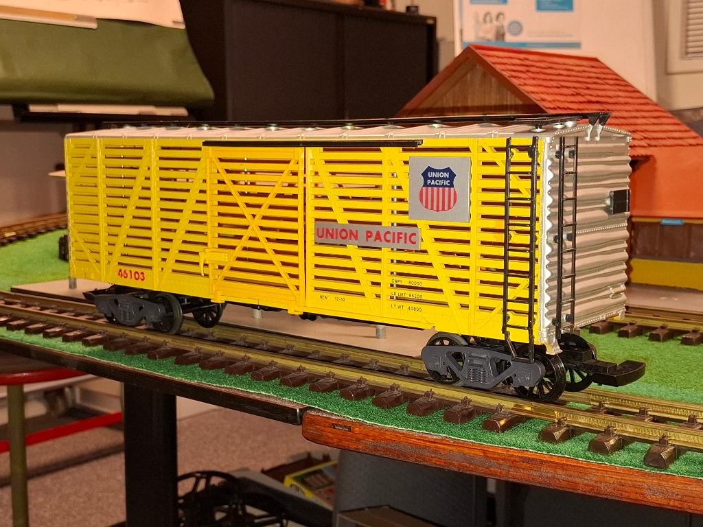 Aristo Craft 46103 Pacifific Stock Car / Veewagen (LGB), Overige merken, Gebruikt, Gelijkstroom of Wisselstroom, Wagon