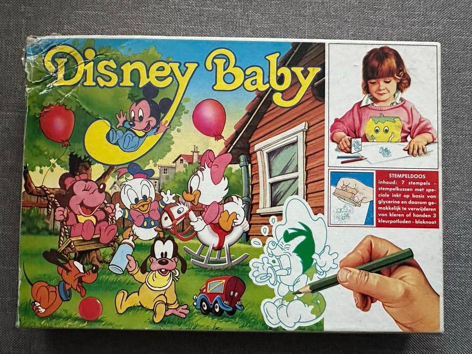 Disney Baby stempeldoos RETRO, Kinderen en Baby's, Speelgoed | Educatief en Creatief, Ophalen of Verzenden, Gebruikt, Knutselen