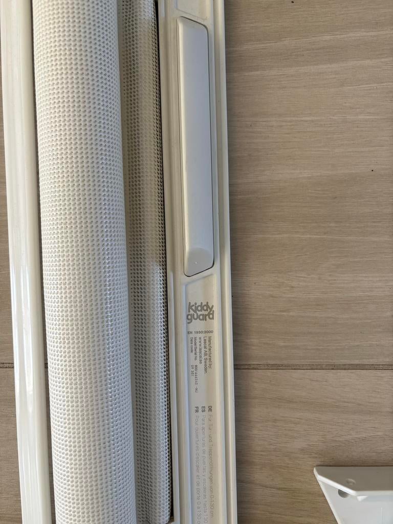 Kiddy Guard oprolbaar traphekje, Overige materialen, Gebruikt, Oprolhekje, Ophalen of Verzenden