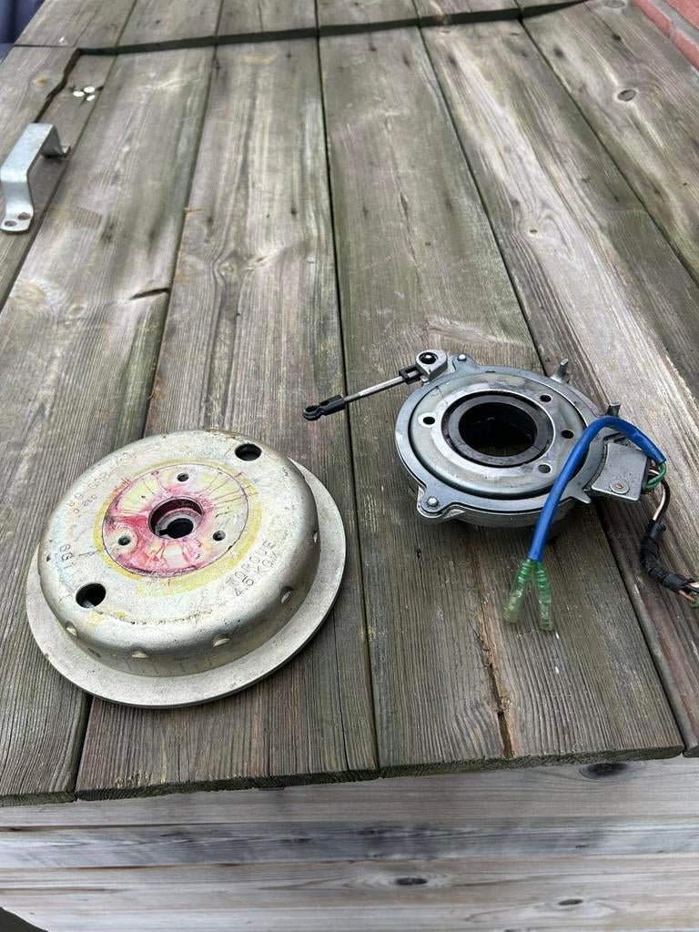 Onsteking en vliegwiel yamaha 6pk, Ophalen, Motor en Techniek