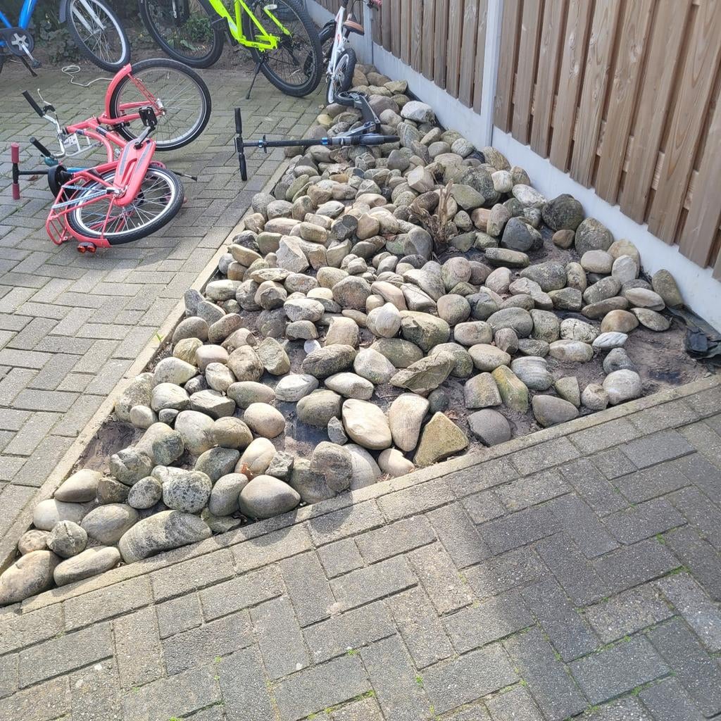 Grote zwerfkeien voor langs vijver of in tuin, Tuin en Terras, Ophalen, Overige materialen, Gebruikt, Kei