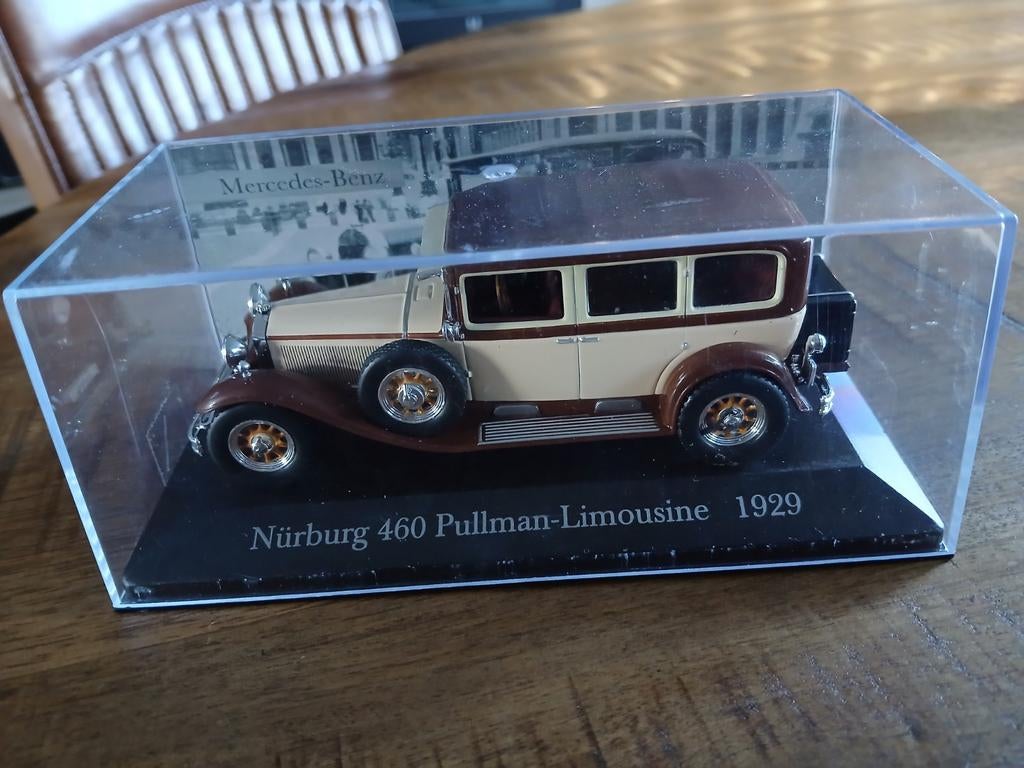 Mercedes Benz Nurburg 460 Pullman-limousine 1929, Hobby en Vrije tijd, Ophalen of Verzenden, Bus of Vrachtwagen