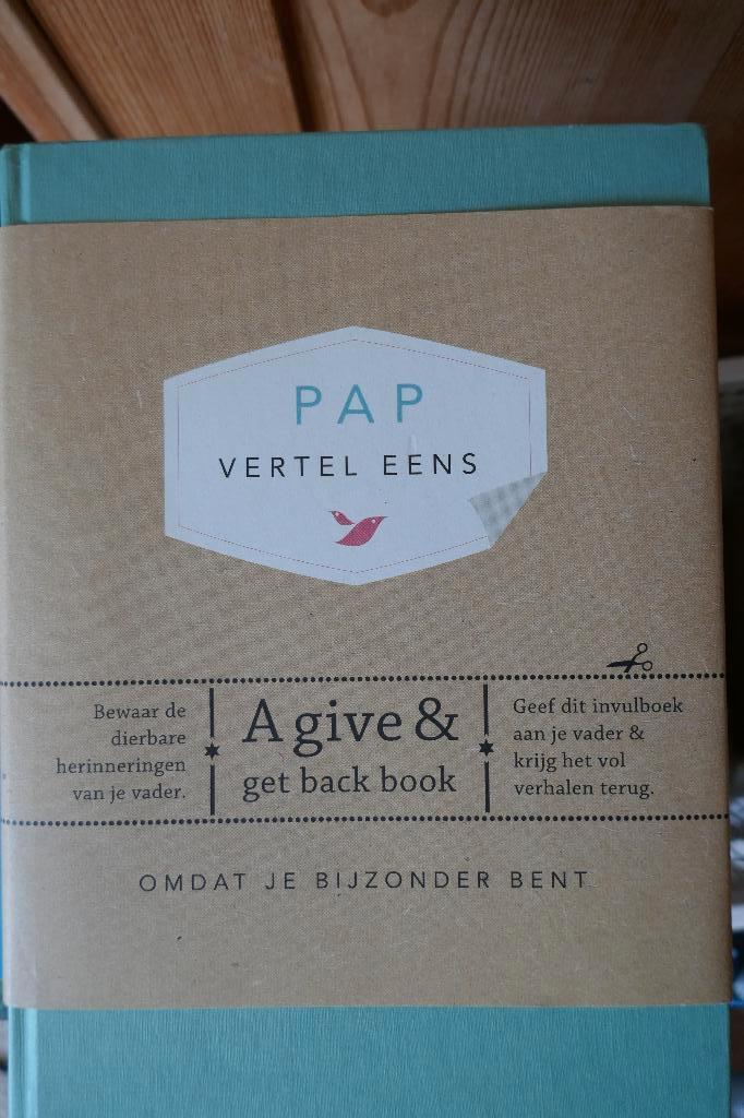 pap vertel eens, Ophalen, Nieuw