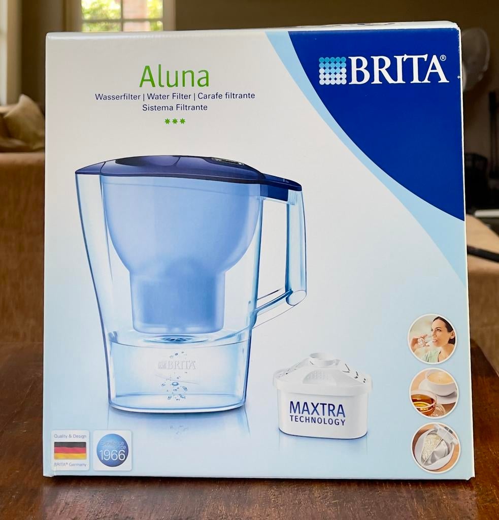 Brita Waterfilter, type Aluma, Overige typen, Ophalen of Verzenden, Nieuw, Blauw