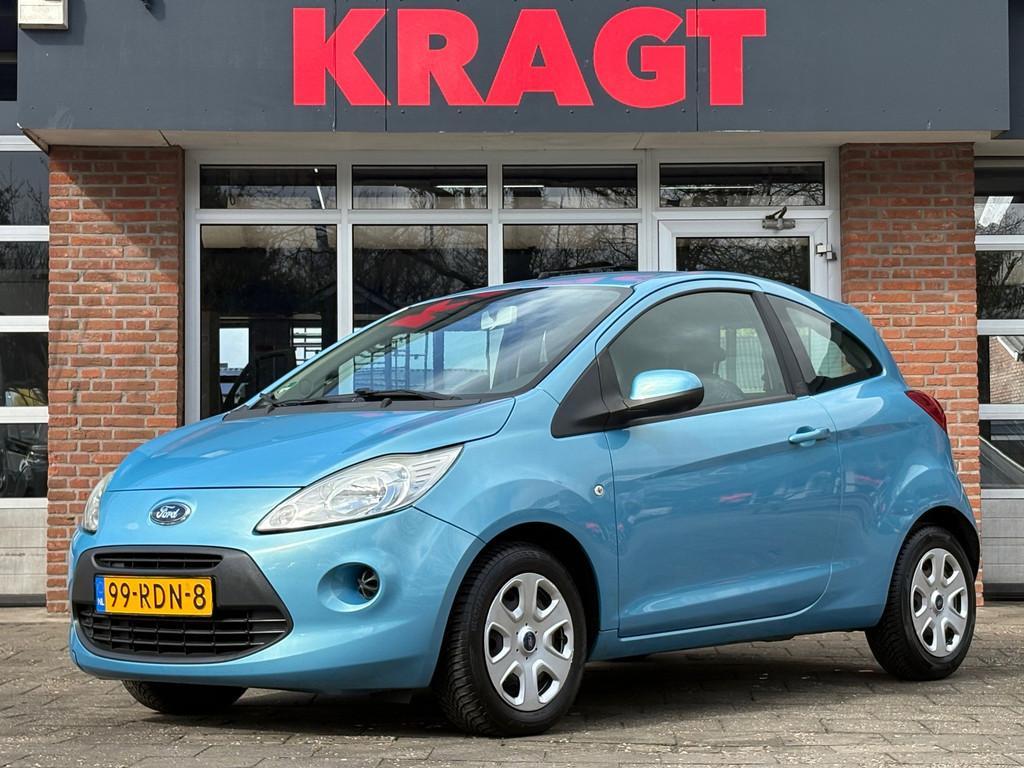 Ford Ka Comfort 1.2 69 pk - Airco - hoge instap!, Voorwielaandrijving, Euro 5, Stof, Gebruikt