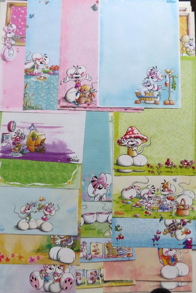 Diddl Blaadjes A4 (4743), Ophalen of Verzenden, Verschillende figuren, Zo goed als nieuw, Papier, Kaart of Schrift