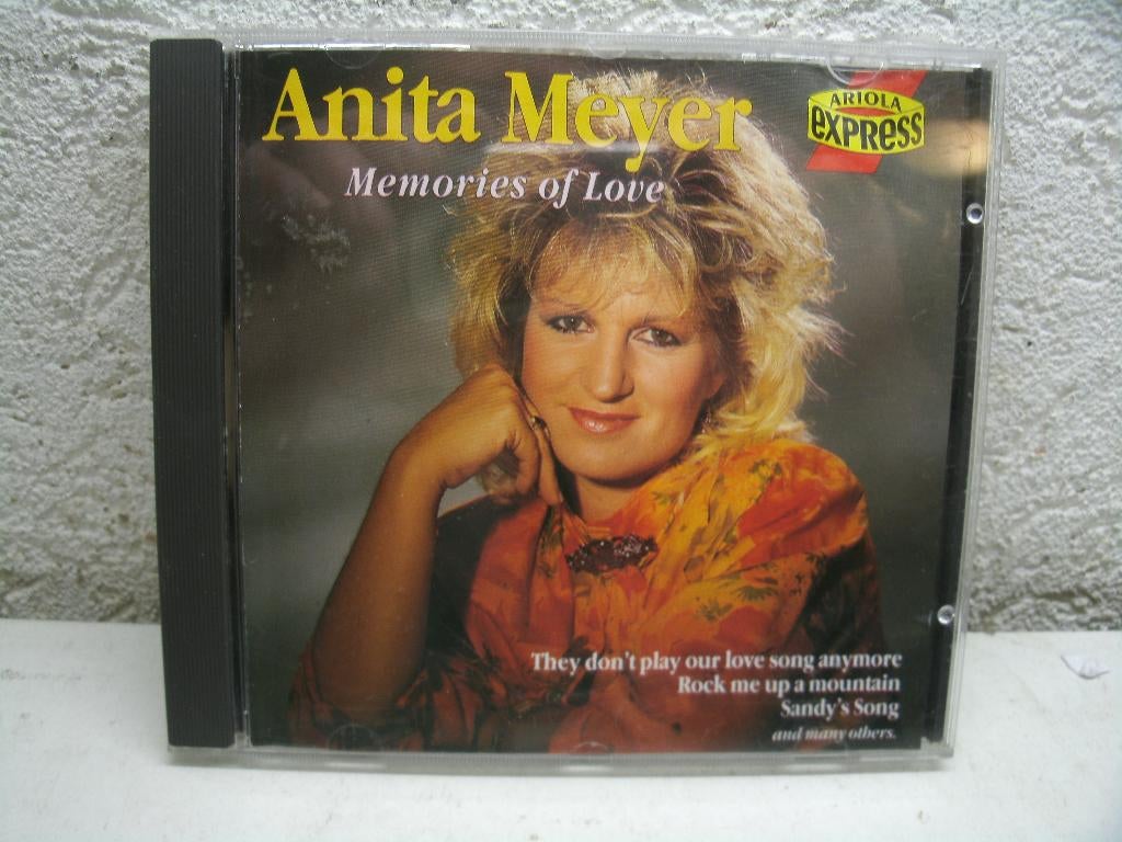 cd 141 anita meyer memories of love, Ophalen of Verzenden, Zo goed als nieuw