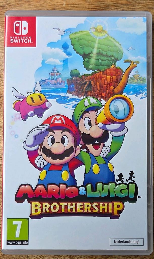Nintendo Switch: Mario & Luigi Brothership  Nederlands talig, Avontuur en Actie, 1 speler, Ophalen of Verzenden, Zo goed als nieuw