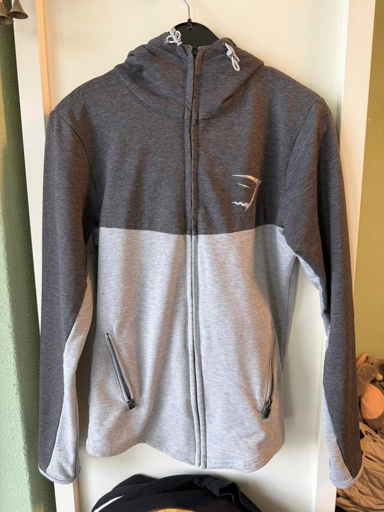 Gymshark Og pioneer Hoodie, Ophalen of Verzenden, Zo goed als nieuw, Zwart