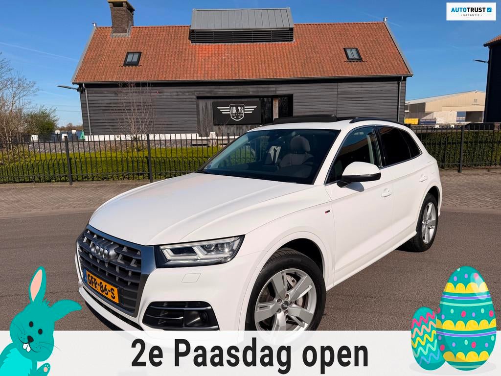 Audi Q5 55 TFSI Plug-in SOH 98% Hybride Quattro 300PK Compet, Automaat, 4 cilinders, Wit, Plug-in hybride