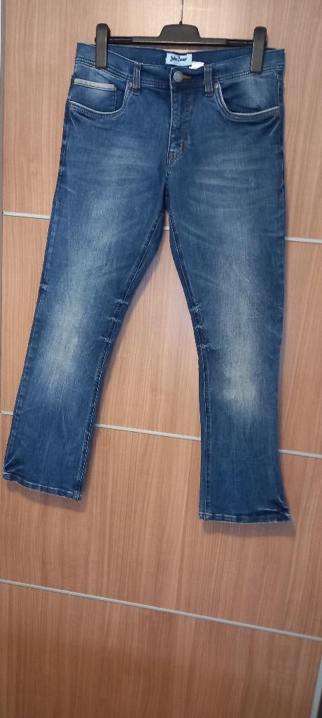 spijkerbroek HEREN JEANS john baner broek 48 heren broek, Ophalen of Verzenden, Zo goed als nieuw, Blauw, W33 - W34 (confectie 48/50)