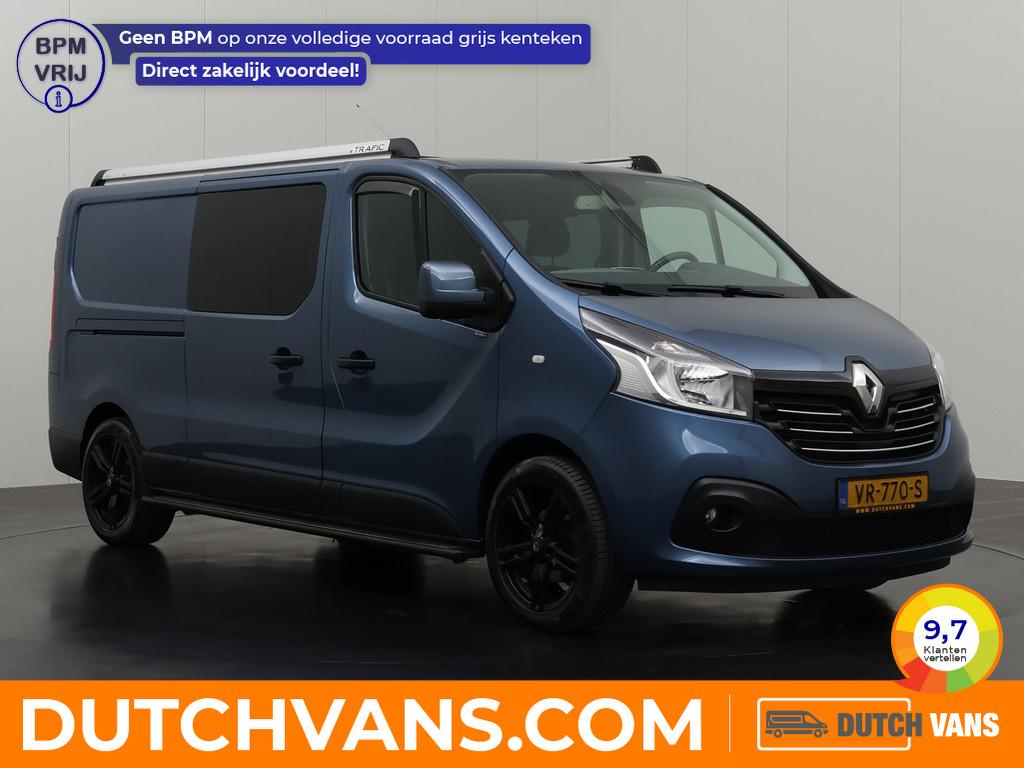 Renault Trafic 1.6DCi 140PK Lang Dubbele Cabine Turbo2 Energ, Voorwielaandrijving, Euro 5, Stof, Zwart