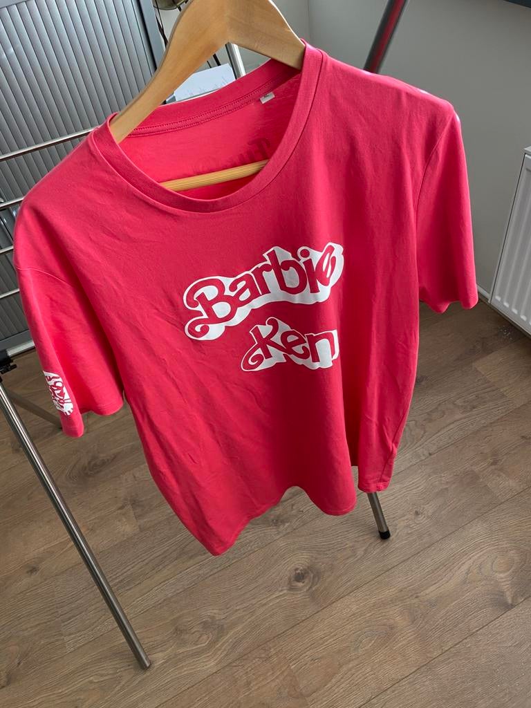 Barbie/ ken shirt maat xl, Maat 42/44 (L), Ophalen of Verzenden, Zo goed als nieuw, Korte mouw