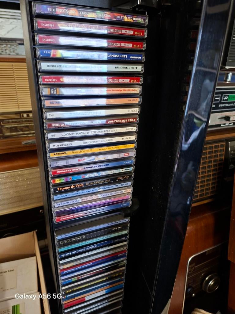 Cd opbergbox vol met cd,s  nieuw TEAB, Ophalen of Verzenden, Nieuw, Kunststof, Cd's