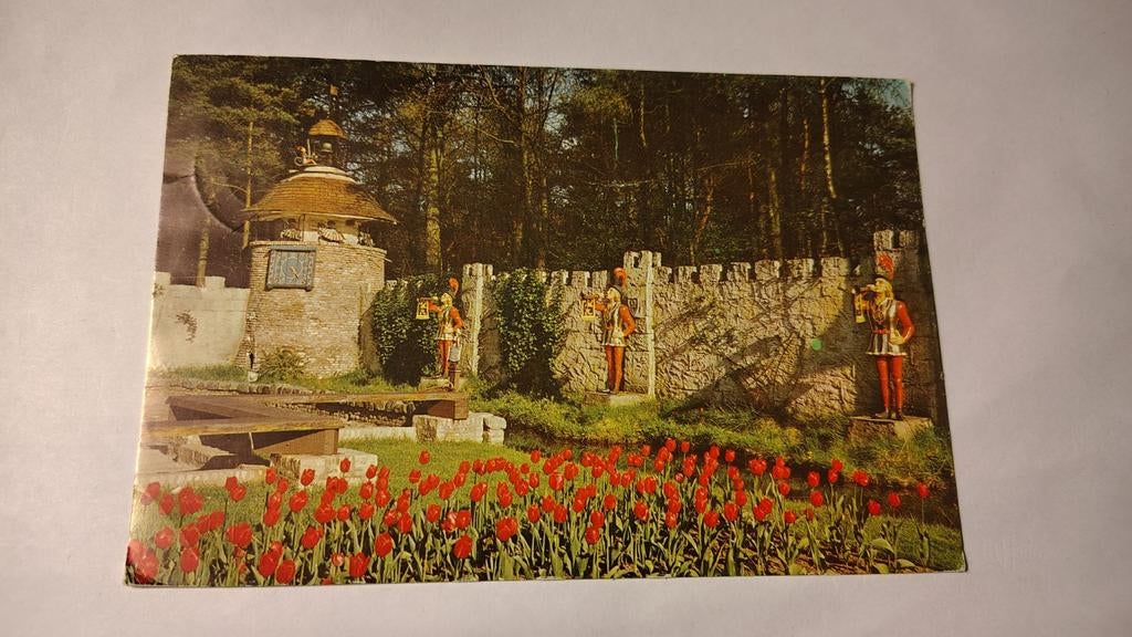 De Efteling De Magische Klok Ansichtkaart gelopen, Ophalen of Verzenden, 1980 tot heden, Noord-Brabant