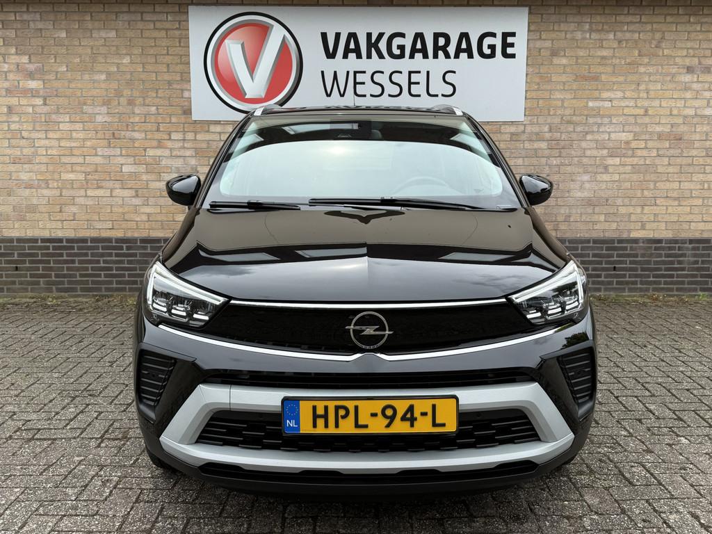Opel Crossland 1.2 Turbo Elegance | Panoramadak | Dodehoek |, Gebruikt, 1199 cc, Zwart, Bedrijf