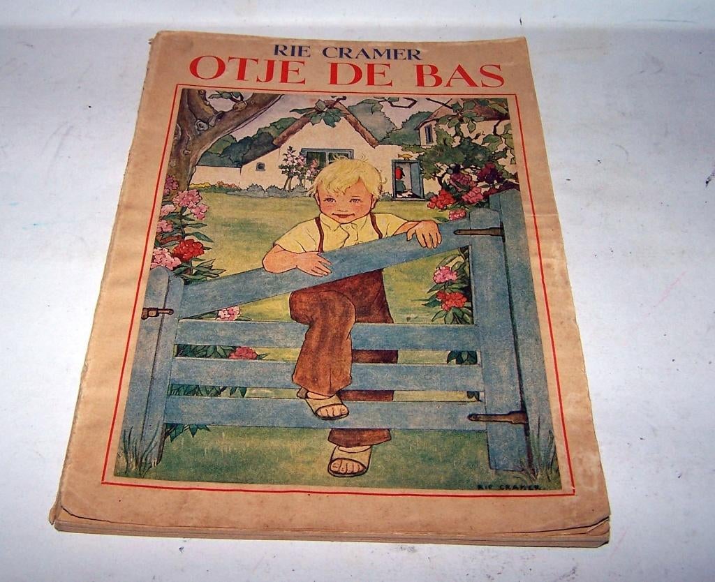 Otje de Bas- Rie Cramer. 3e druk. Igs. Prachtige tekeningen., Ophalen of Verzenden, Zo goed als nieuw, Rie Cramer, Prentenboek