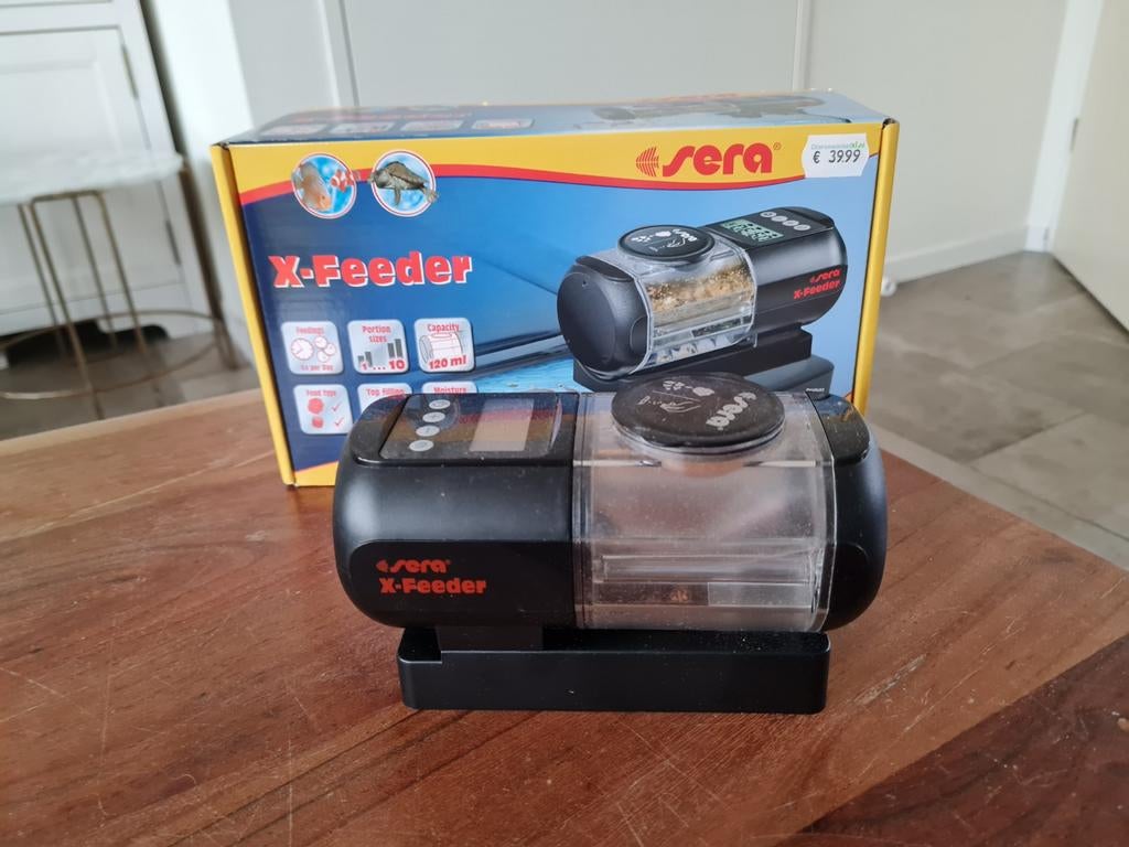 Sera x-feeder automatisch voedersysteem, Dieren en Toebehoren, Ophalen, Zo goed als nieuw, Overige typen, Sera