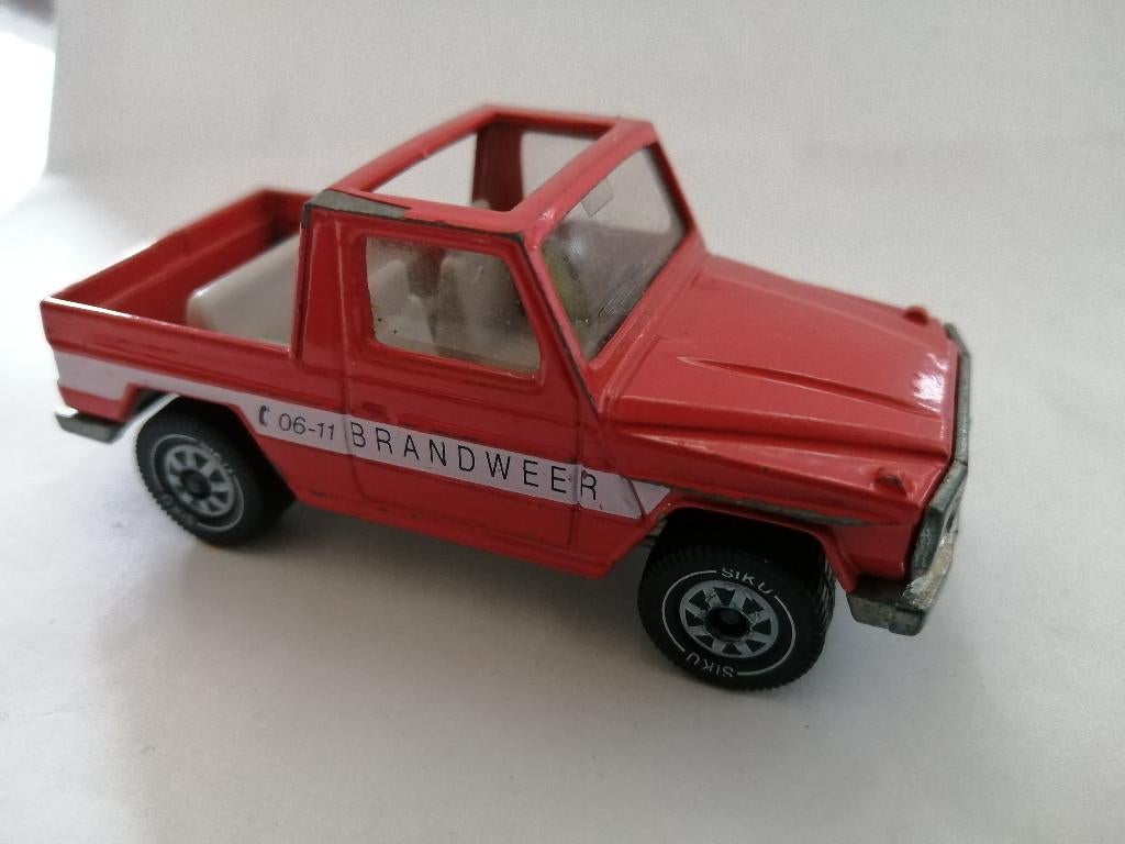 siku brandweer MERCEDES GE 1044, Ophalen of Verzenden, Gebruikt, Auto, SIKU