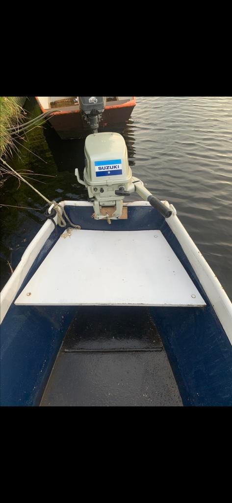 Stalen punter met 2 motoren, Ophalen, Gebruikt