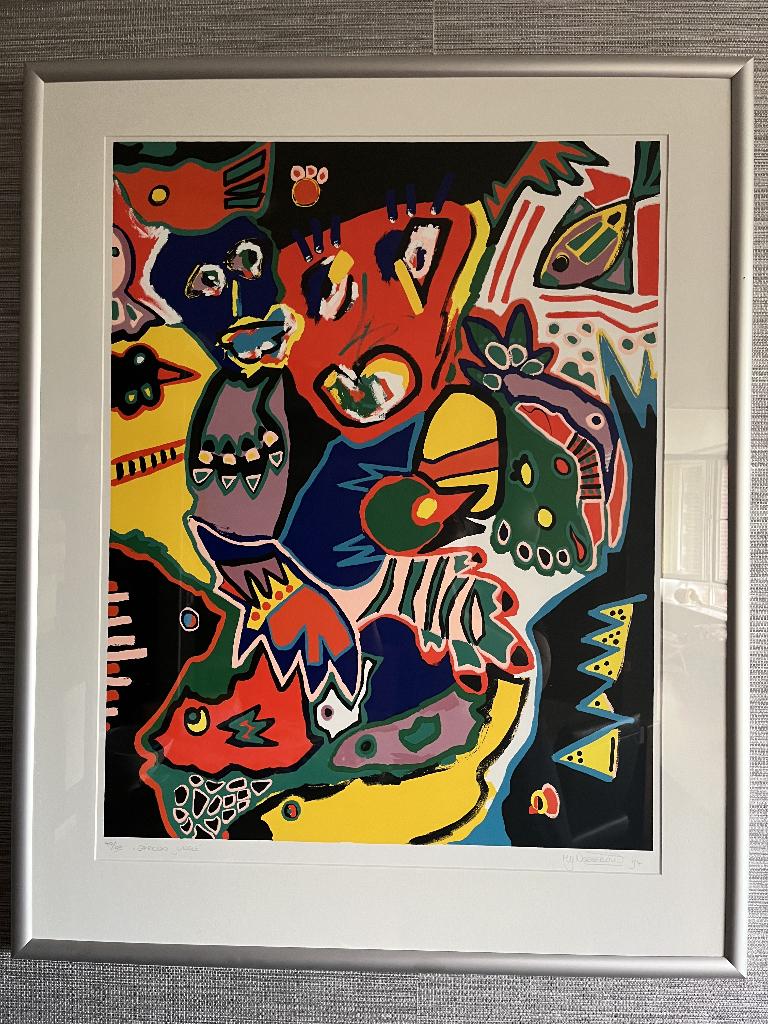 mooie schilderij van Marianne Naerebout African Jungle, Ophalen